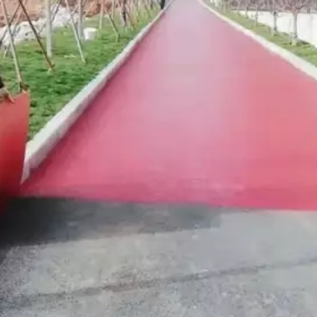 平谷​ 彩色路面喷涂翻新是一种低成本